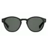 Óculos de sol POLAROID unissexo PLD6042S807M9 - armação de plástico quadrada de aro completo com lentes cinzentas polarizadas - proteção UV400 - largura da lente 49 mm