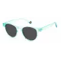 POLAROID óculos de sol unissexo PLD6175S5CBM9 Havana cinzento azul espelhado 51mm
