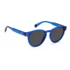 Óculos de sol unissexo POLAROID PLD6175SPJPC3 retangulares - armação preta, lentes cinzentas polarizadas, 51 mm