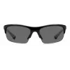 POLAROID Unisex PLD7042S08AM9 Óculos de sol - armação preta mate, lentes cinzentas polarizadas, 64 mm