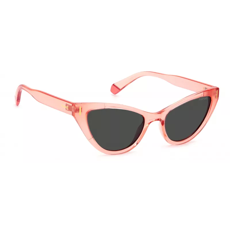 Óculos de sol retangulares polarizados de mulher POLAROID PLD6174S9R6M9 Havana castanho 52 mm