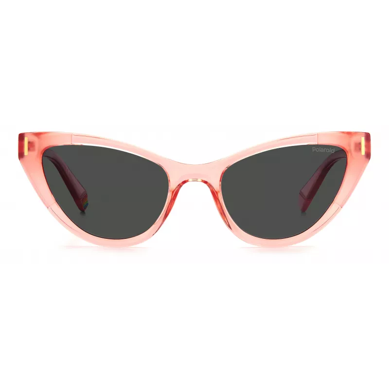 Óculos de sol retangulares polarizados de mulher POLAROID PLD6174S9R6M9 Havana castanho 52 mm