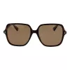 Óculos de sol Polaroid mulher PLD6219S56086 - armação preta, lentes polarizadas cinzentas, 56 mm