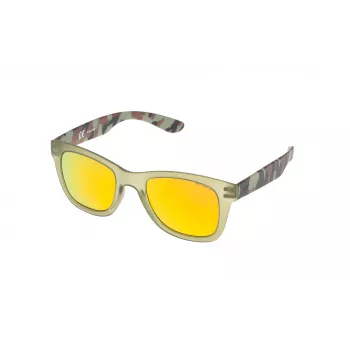 Óculos de sol retangulares de homem POLICE S194450NVNG - armação de acetato Havana com lentes castanhas degradê - proteção UV400 - 50/22/140 mm