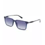 Óculos de sol POLICE homem SPLP31-5603LM - armação de acetato quadrada, lentes de policarbonato cinzentas, proteção UV400, 56/17/145 mm