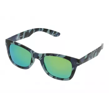 Óculos de sol de homem POLICE S194450GE1V armação metálica retangular, lentes cinzentas gunmetal, 50/22/140 mm, UV400