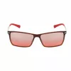 POLICE óculos de sol homem S195758ABRM - armação de acetato castanha Havana com lentes de policarbonato castanhas - proteção UV400 - largura da lente 58 mm