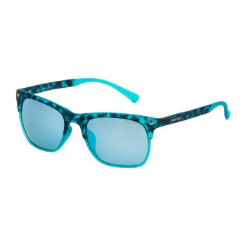 Óculos de sol de homem POLICE SK0445149LB - Armação de acetato, lentes de policarbonato cinzentas, 51 mm de largura da lente