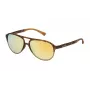 Óculos de sol para homem POLICE SK0475449EG - armação preta, lentes cinzentas, 54 mm