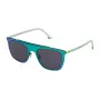 Óculos de sol POLICE homem SPL581520VAF preto armação de propionato lentes de policarbonato cinzentas UV400 52mm