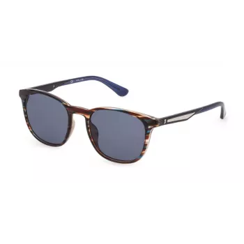 Police Óculos de sol de homem SPLF18M530M61 - armação preta, lentes cinzentas, proteção UV400