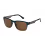 Óculos de sol de homem POLICE SPLL09560MGB - armação Havana em acetato, lentes verdes em policarbonato, proteção UV400