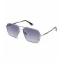 Óculos de sol de homem POLICE SPLL86M580F94 armação quadrada em acetato Dark Havana lentes cinzentas degradê UV400 58/16/145 mm