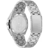 Relógio de homem POLICE PEWJG2110702 46mm caixa de aço inoxidável bracelete de pele preta analógico de quartzo