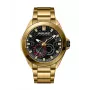 POLICE Relógio homem PEWJH2110302 50 mm Aço inoxidável Quartzo Analógico Mostrador preto Pulseira de pele
