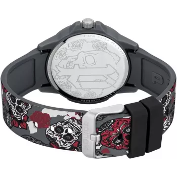 Relógio de homem POLICE PEWUM2119560 40mm aço inoxidável pele castanha