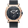 Relógio de homem POLICE PL15728JSR.03 Raho mostrador azul bracelete de couro 53mm