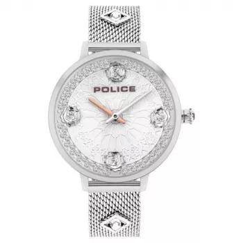 Relógio de homem Police PL16031MS04M 36mm aço inoxidável mostrador azul