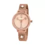 POLICE PL16031MSR32M Relógio de mulher quartzo analógico 36 mm ouro rosa malha de aço inoxidável