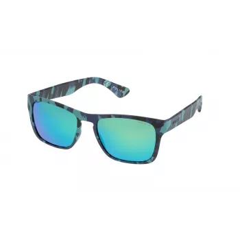 POLICE S198854GE1V Óculos de sol unissexo armação de acetato Havana lentes castanhas UV400 54mm