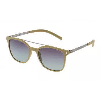 Óculos de sol de homem POLICE SPL169N52G74P quadrados de acetato - lentes cinzentas polarizadas - 52/20/145 mm