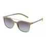 Óculos de sol de homem POLICE SPL169N52G74P quadrados de acetato - lentes cinzentas polarizadas - 52/20/145 mm