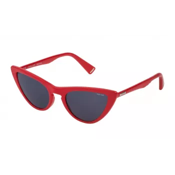 Óculos de sol POLICE mulher SPL902-540C74 Havanna armação em acetato lentes castanhas degradê 54 mm