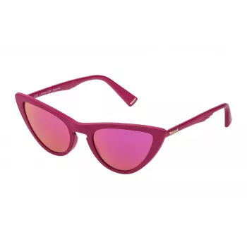 Óculos de sol borboleta POLICE SPL9026QWK mulher - armação em acetato, proteção UV400, lente 54 mm