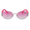 Óculos de sol de mulher POLICE SPLA18-540492, retangulares, Havana castanho degradê 54 mm