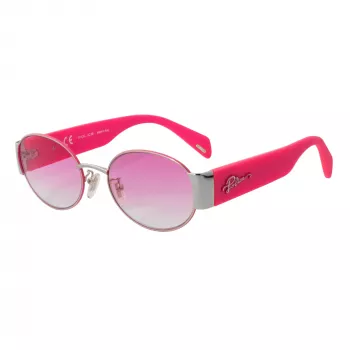 Óculos de sol de mulher POLICE SPLA18-540492, retangulares, Havana castanho degradê 54 mm