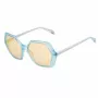 Óculos de sol retangulares de mulher POLICE SPLA9858VA1A - armação de acetato preta, lentes cinzentas, 58 mm