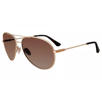 Óculos de sol unissexo POLICE SPLL11-620H34 - armação preta/Havana, lentes cinzentas, 62 mm
