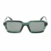 POLICE SPLL14-5309N6 Óculos de Sol de Homem - Armação de Acetato Preto, Lentes de Policarbonato Cinzentas, Proteção UV400, 53 mm
