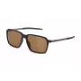 Óculos de sol de homem POLICE SPLL16-58V78X Havana castanho degradê retangular acetato UV400