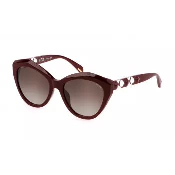 POLICE óculos de sol para mulher cat-eye SPLL35-550G96 Havana castanho degradê 55/14/140 mm