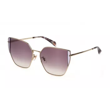 Óculos de sol de mulher POLICE SPLL38-57594Y - proteção UV400, lente 57 mm