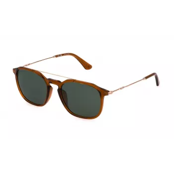 POLICE SPLL76-53D67P Óculos de Sol Polarizados de Homem Havana Castanho 53mm