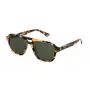 Óculos de sol POLICE SPLL83-56AGGY para homem retangulares - armação em acetato cinzenta com lentes de policarbonato cinzentas - 56/17/145 mm