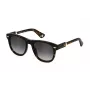 Police óculos de sol unissexo SPLL87E526E4V armação de acetato Havana lentes de policarbonato verdes 52mm