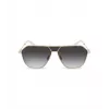 Óculos de sol retangulares homem POLICE SPLL89-62300Y - armação preta lentes cinzentas 62mm