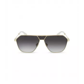 Óculos de sol retangulares homem POLICE SPLL89-62300Y - armação preta lentes cinzentas 62mm