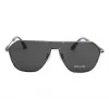 Óculos de sol quadrados de acetato homem POLICE SPLL89-62509Y - armação preta, lentes cinzentas 62/11/145 mm