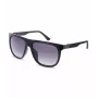 Óculos de sol de homem POLICE SPLN33M590Z42 - armação em acetato preta, lentes em policarbonato cinzentas, proteção UV400, largura da lente 59 mm