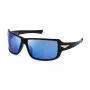 Óculos de sol de homem POLICE SPLN37-650Z42, armação preta, lentes cinzentas, 65/14/115 mm
