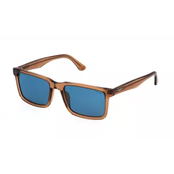 Óculos de sol polarizados de homem POLICE SPLP21E57805P Havana castanho 57/20/145 mm