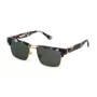 Óculos de sol de homem POLICE SPLP25-5507MR - armação preta, lentes cinzentas espelhadas 55/17/145 mm