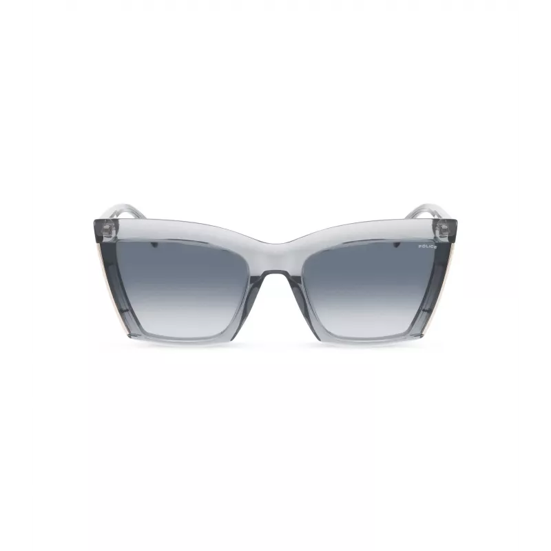 Óculos de sol retangulares de mulher POLICE SPLP44-60098Z - Havana/castanho - 60/21/140 mm