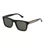 Óculos de sol homem POLICE SPLP56-520Z42, quadrados, preto/cinzento, 52 mm