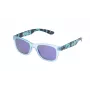 Óculos de sol de homem POLICE S194450715B retangulares armação de acetato azul lentes espelhadas 50/22/140 mm