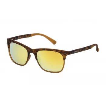Óculos de sol para homem POLICE SK0445149EG armação retangular em acetato UV400 51 mm